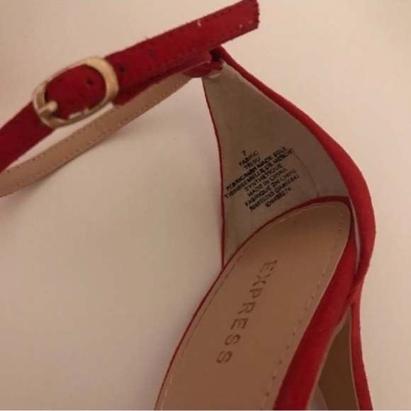 Red sandals - Picture 5 of 6